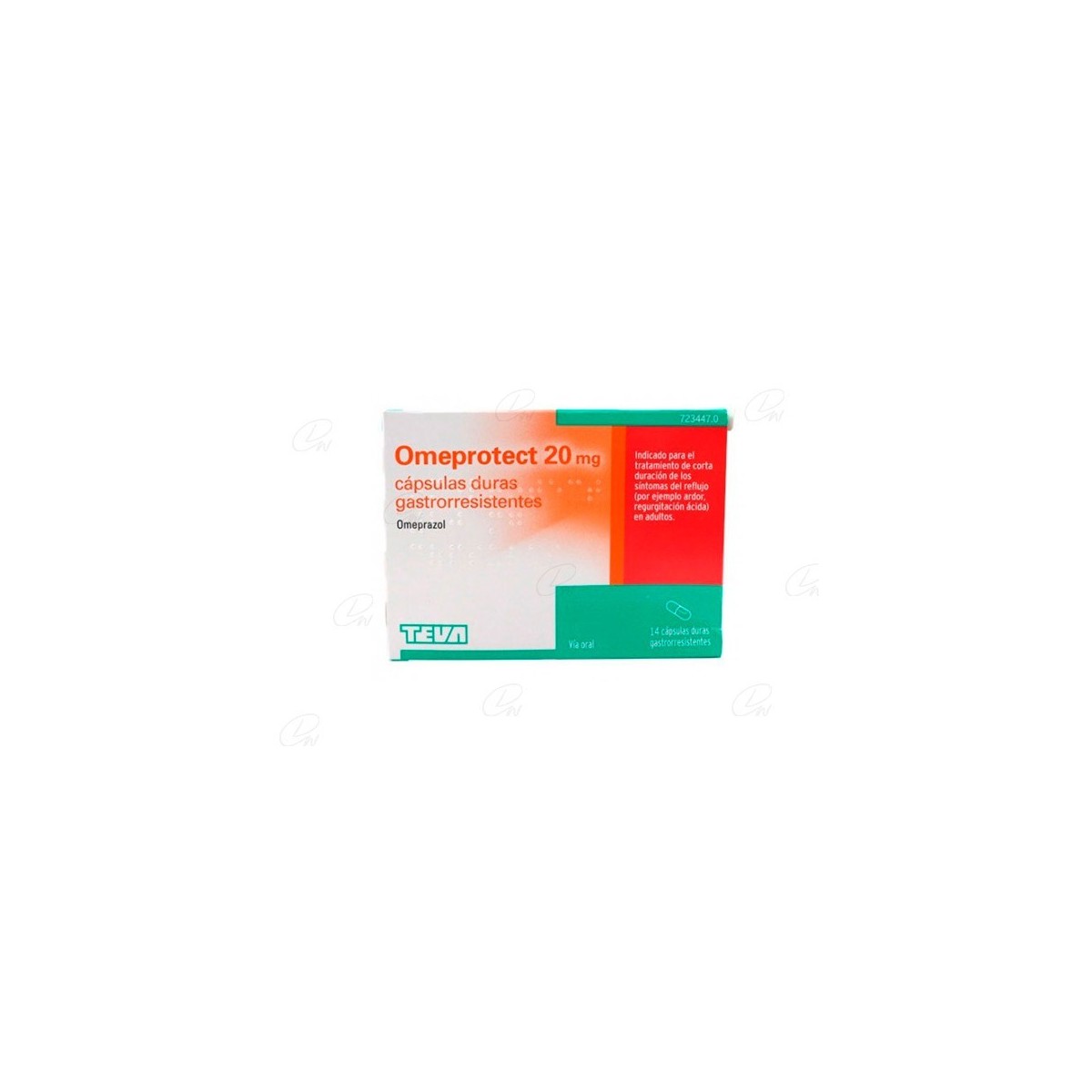 OMEPROTECT 20 MG 14 CAPSULAS GASTRORRESISTENTES...