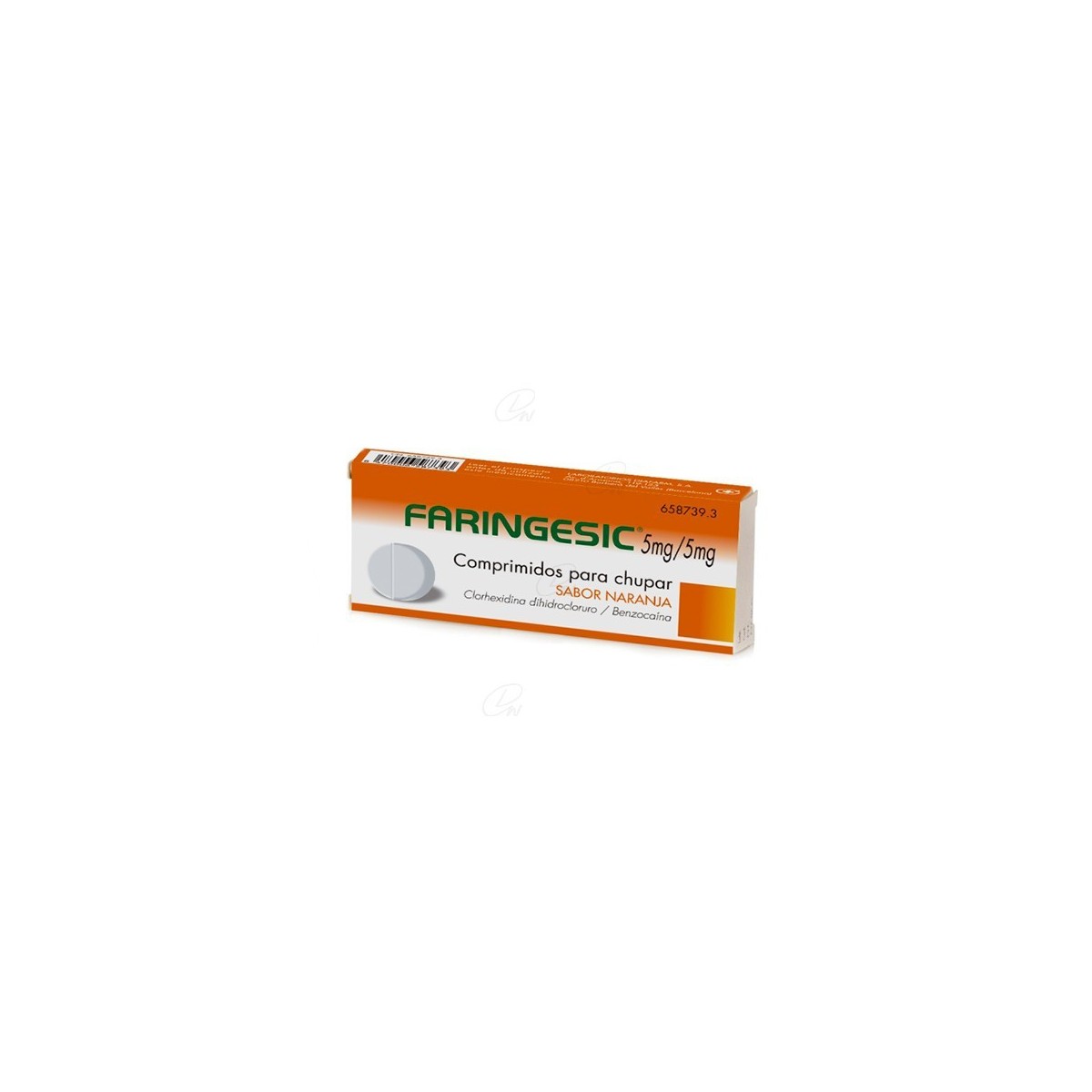 FARINGESIC 5 mg/5 mg COMPRIMIDOS PARA CHUPAR...
