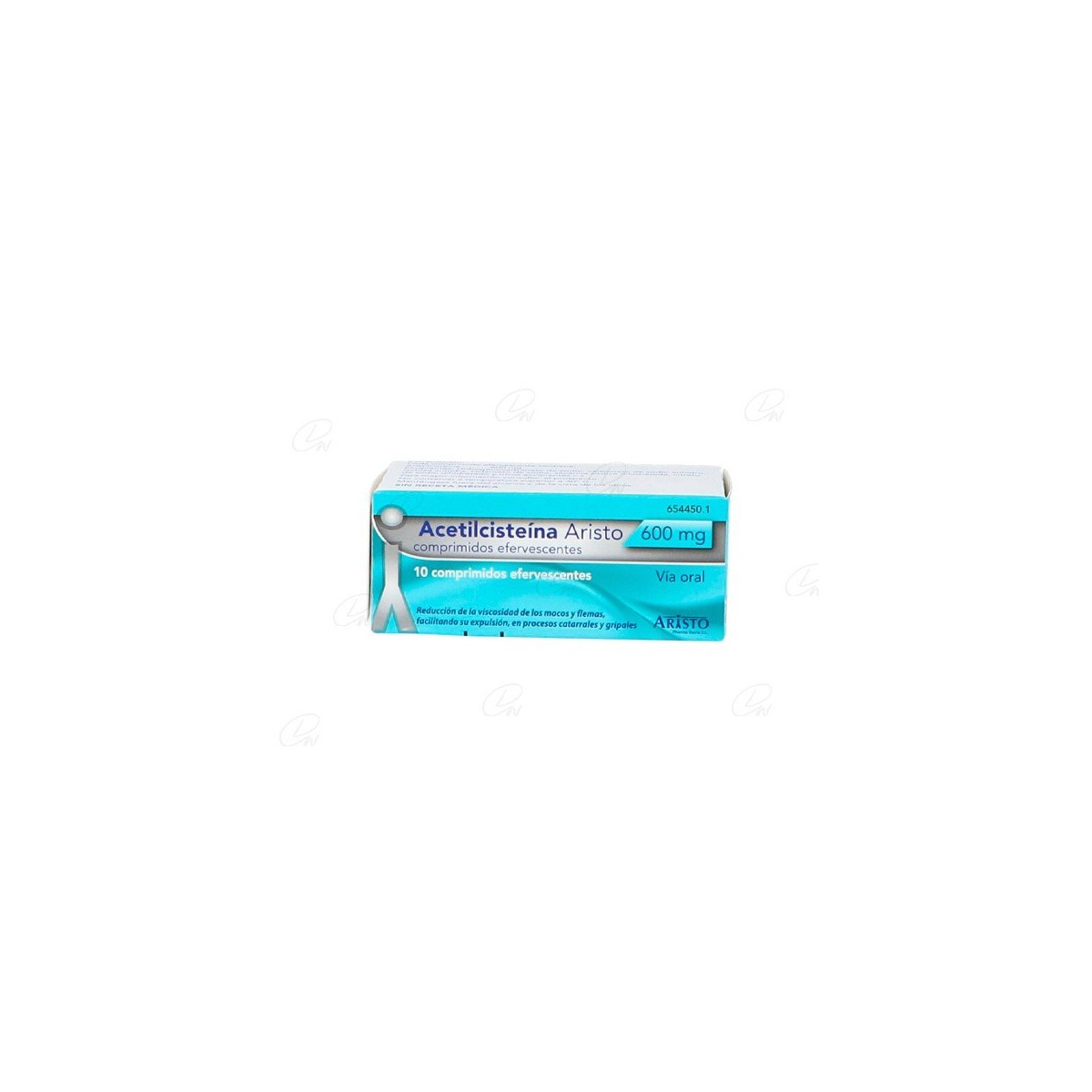 ACETILCISTEINA ARISTO 600 MG 10 COMPRIMIDOS...