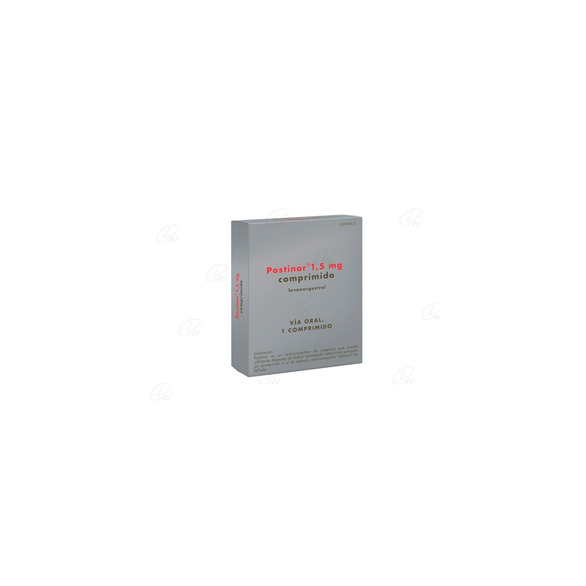 POSTINOR 1,5 mg COMPRIMIDO, 1 comprimido