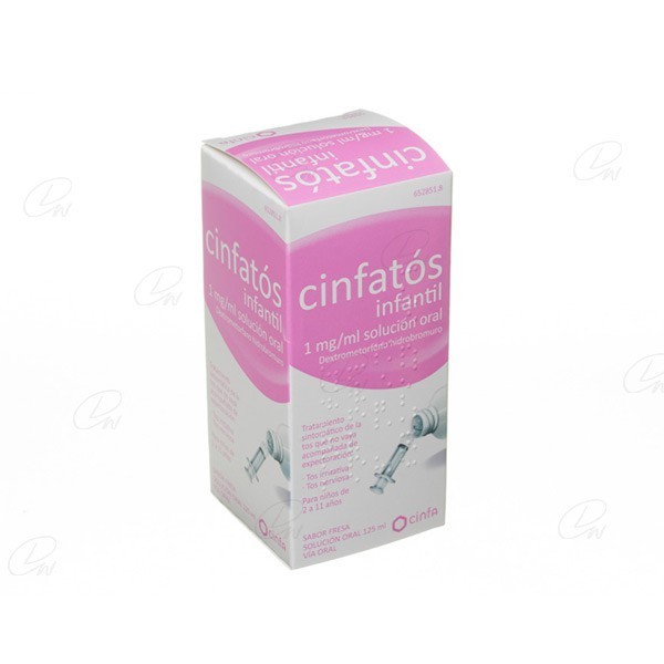 CINFATOS INFANTIL 1 MG/ML SOLUCION ORAL 1 FRASCO 125 ML