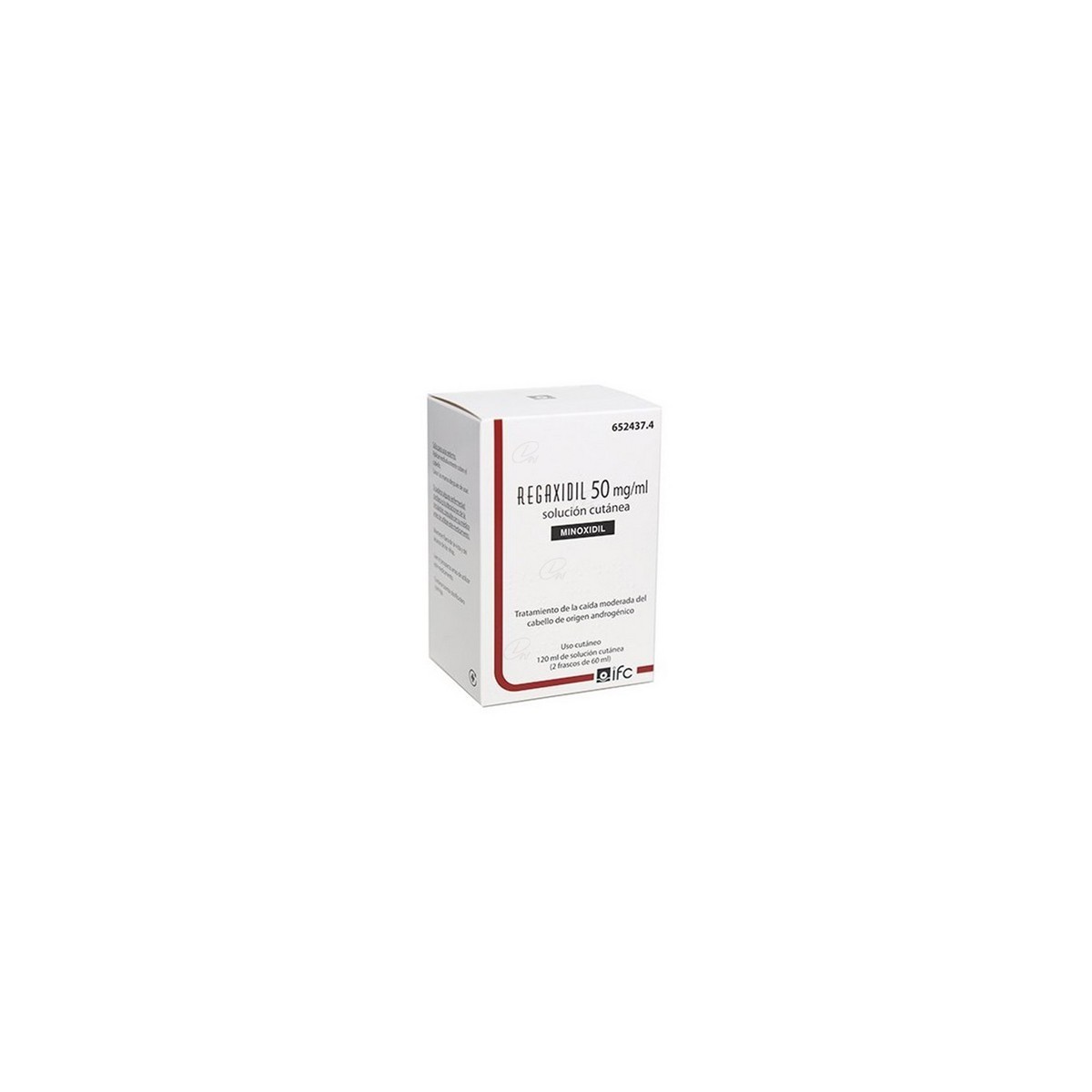 REGAXIDIL 50 mg/ml SOLUCION CUTANEA, 2 frascos...