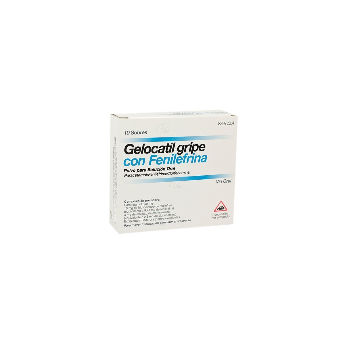 GELOCATIL GRIPE CON FENILEFRINA POLVO PARA...