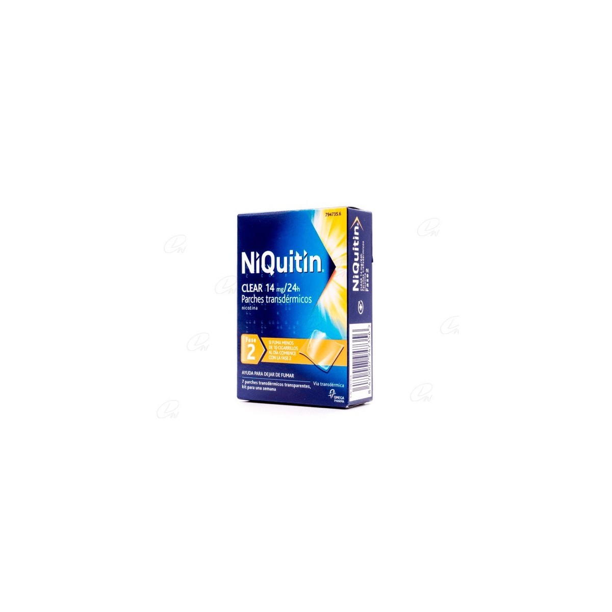 NIQUITIN CLEAR 21 MG/24 H 28 PARCHES...