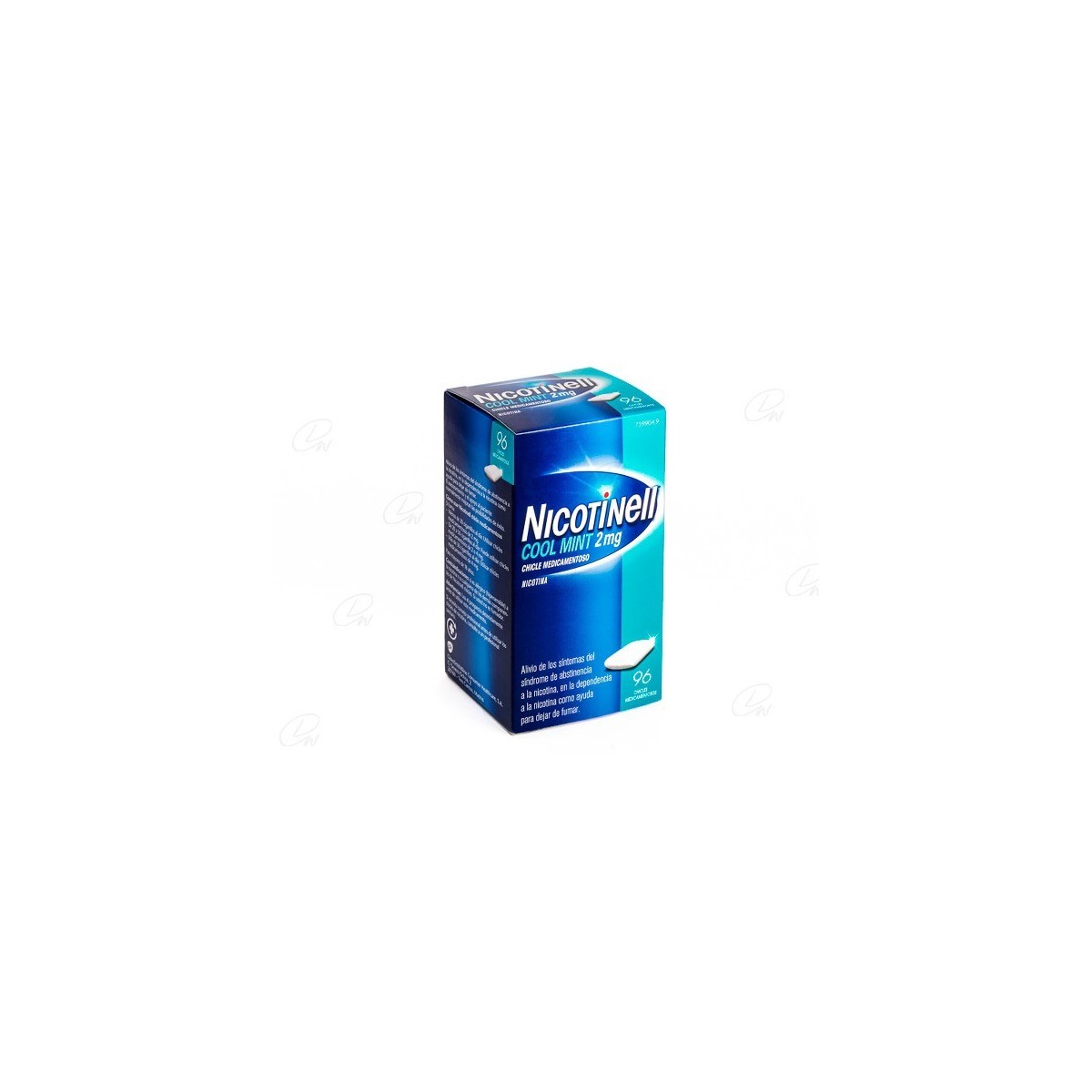 NICOTINELL COOL MINT 2 mg CHICLE MEDICAMENTOSO,...