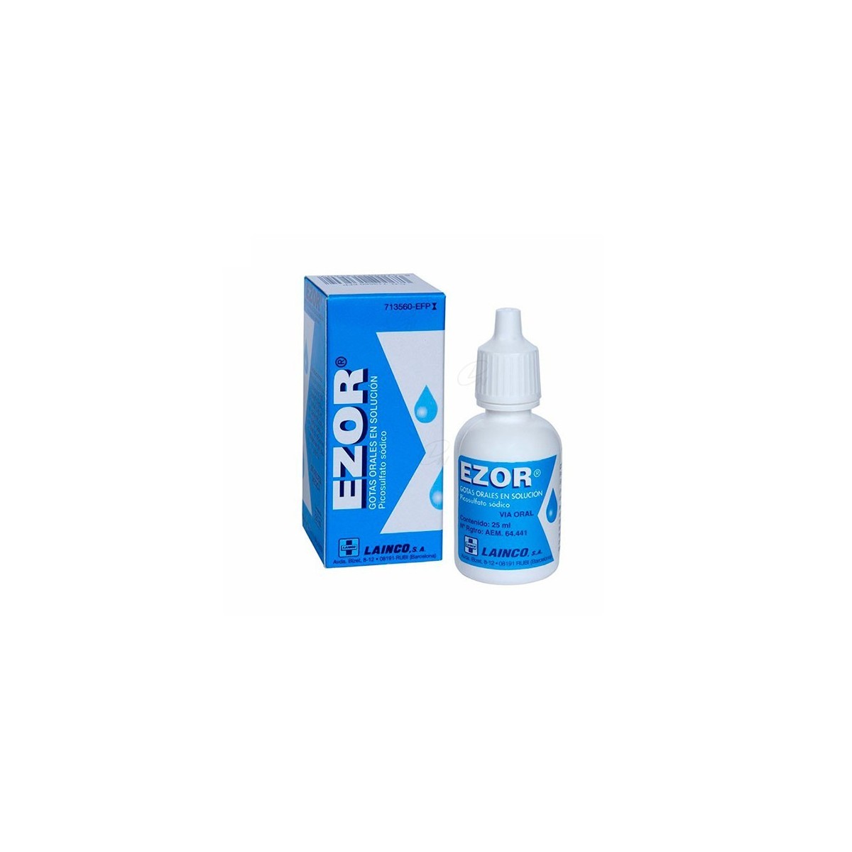 EZOR GOTAS ORALES EN SOLUCION, 1 frasco de 25 ml