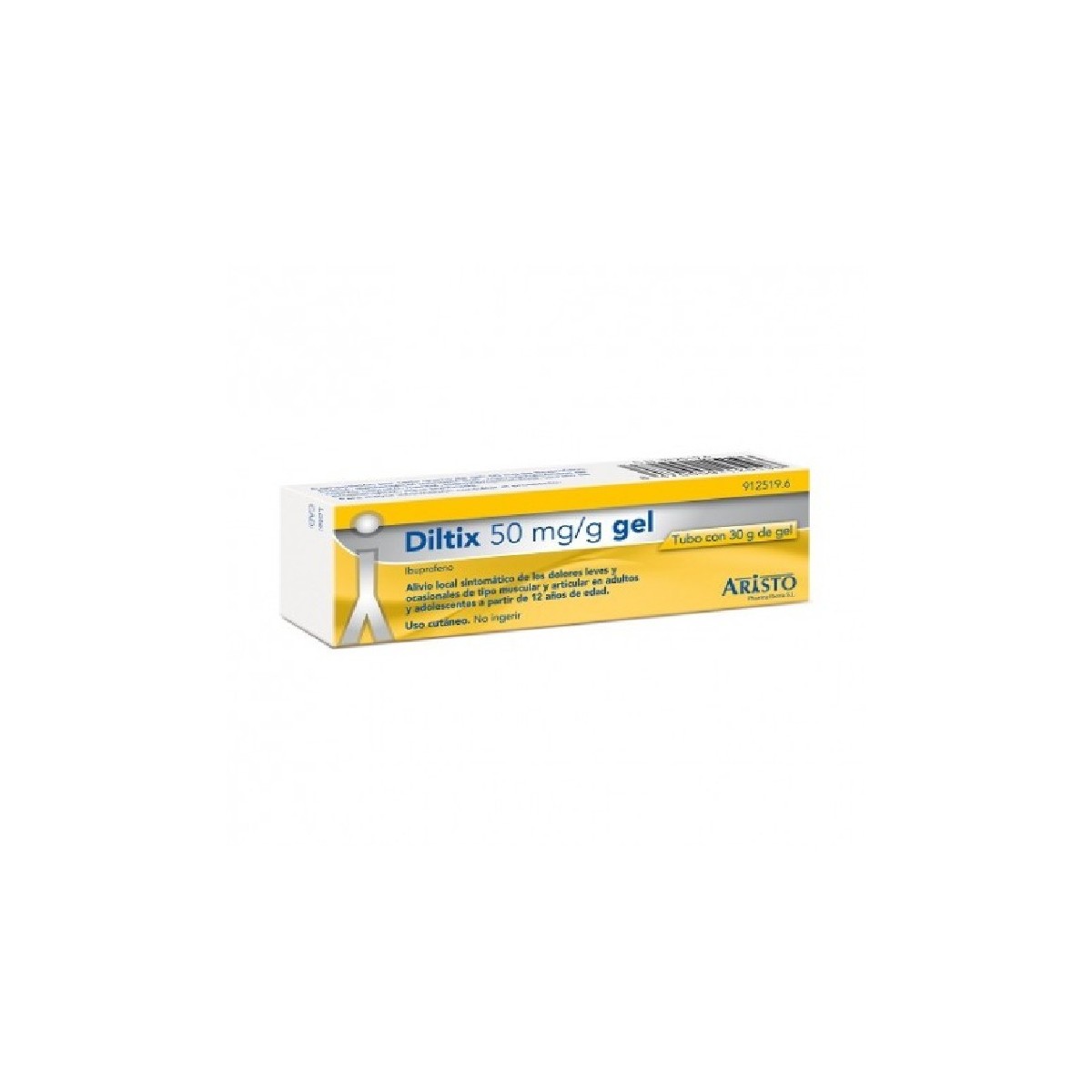 DILTIX 50 MG/G GEL TOPICO 30 G