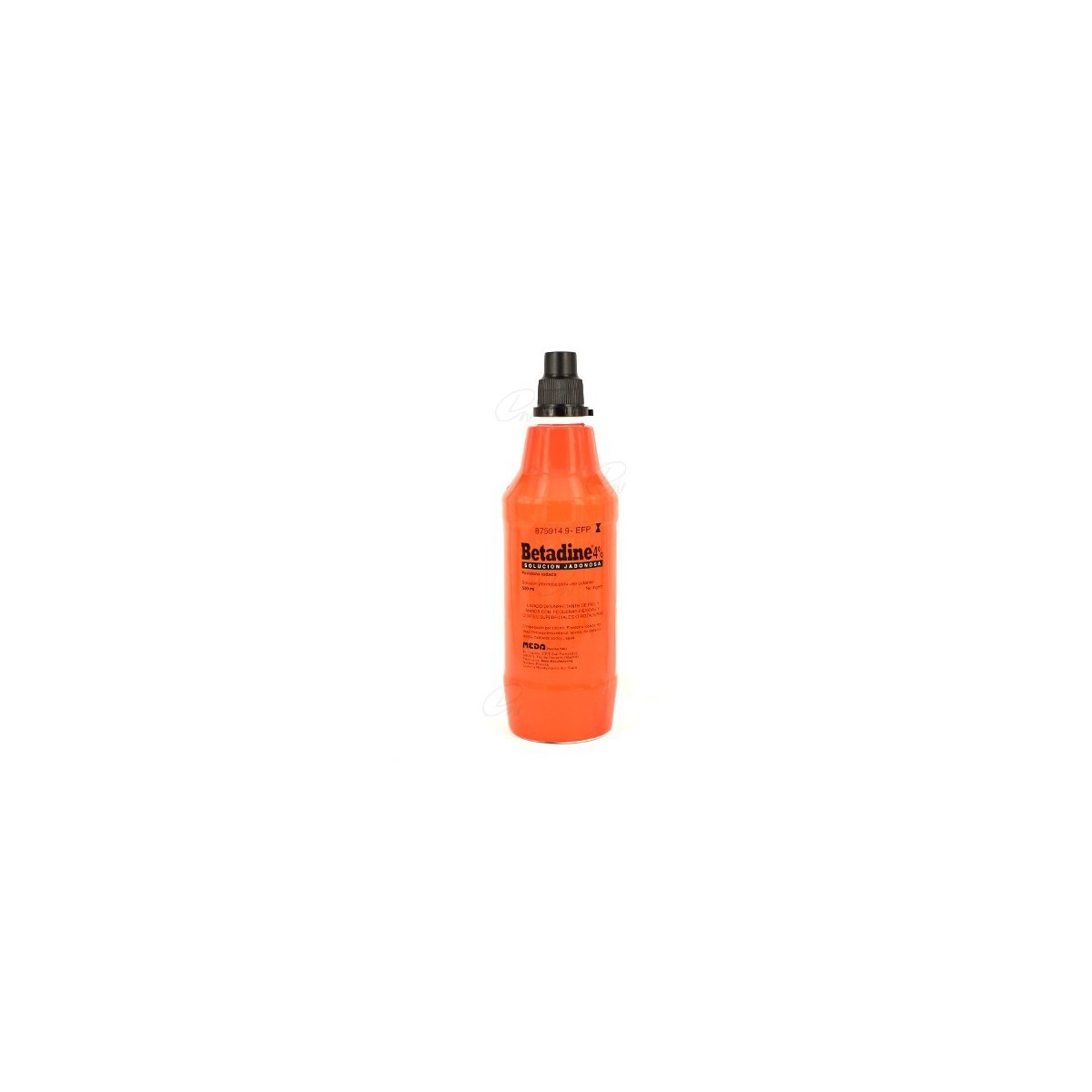 BETADINE 4% SOLUCION JABONOSA, 1 frasco de 500 ml