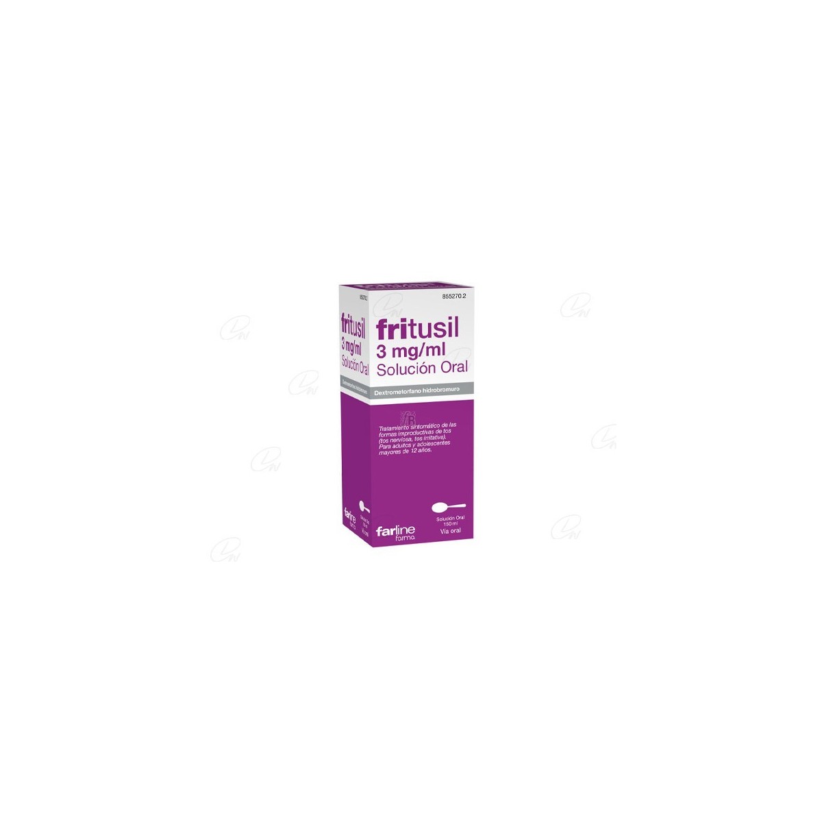 FRITUSIL 3 mg/ml SOLUCION ORAL, 1 frasco de 150 ml