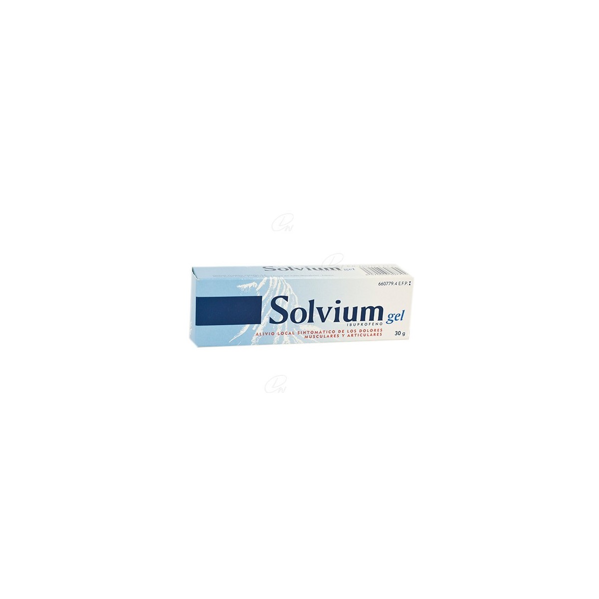 SOLVIUM 50 mg/g GEL, 1 tubo de 30 g